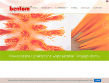 Tablet Screenshot of bentom.pl