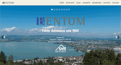 Desktop Screenshot of bentom.ch